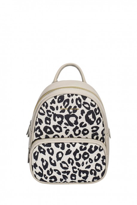 CM7637 David Jones Leopard Print Backpack