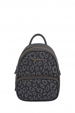 CM7637 David Jones Leopard Print Backpack