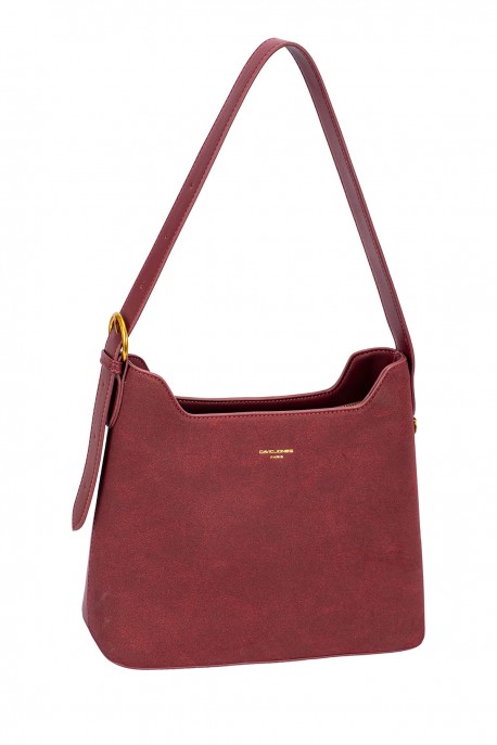 CM7190B Sac à main David Jones : couleur:Vin de Windsor (WINDSOR WINE)