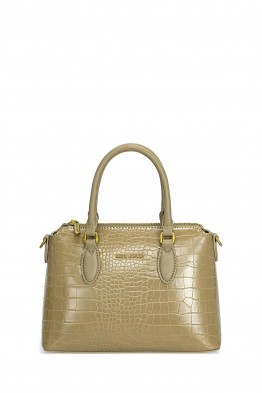 DAVID JONES CM7650 synthetic croco handbag