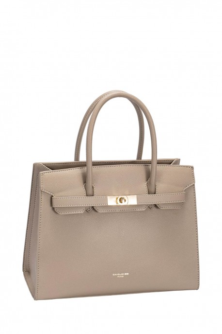 CM7391-1 Sac à main David Jones : couleur:Taupe chaud (WARM TAUPE)