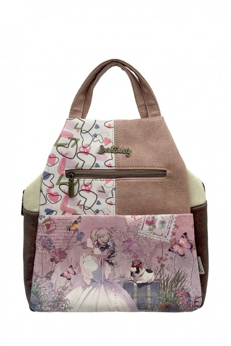 C-261-03-25B backpack Sweet & Candy : Pattern:25B-C