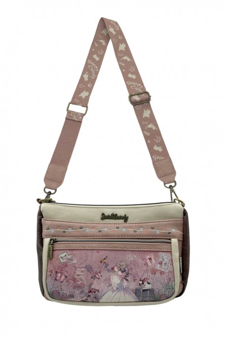 C-332-03-25B Sweet & Candy shoulder cross body bag : Pattern:25B-C