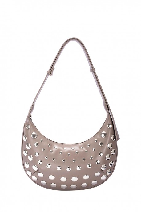 CM7870 Sac épaule rivet David Jones : couleur:Taupe