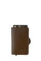 Lupel L681SH Cowhide leather wallet card holder and aluminum case with RFID protection