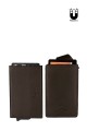 Lupel L683SH Duo magnétique boitier Porte-carte en cuir de vachette avec protection RFID