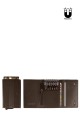 Lupel L684SH Duo Magnetic Leather Case Card Wallet and Keyring with RFID protection