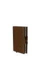 Lupel L689SH Portefeuille porte carte en cuir de vachette et boitier aluminium avec protection RFID