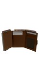 Lupel L689SH Cowhide leather wallet card holder and aluminum case with RFID protection
