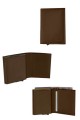 Lupel L688SH Portefeuille porte carte en cuir de vachette et boitier avec protection RFID