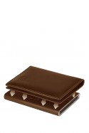 Lupel L690SH Duo Magnetic Case Card Wallet in cowhide with RFID protection