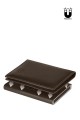 Lupel L690SH Duo Magnetic Case Card Wallet in cowhide with RFID protection