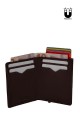 Lupel L690SH Duo Magnetic Case Card Wallet in cowhide with RFID protection