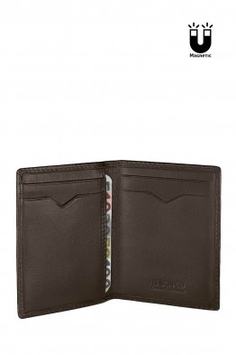 Lupel L692SH Porte-cartes en Cuir avec Anti-RFID et Magnétisé