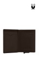 Lupel L693SH Duo magnétique boitier Porte-carte en cuir de vachette avec protection RFID
