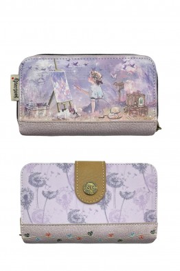 C-062-03-25B Portefeuille porte-monnaie synthétique Sweet & Candy