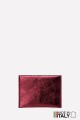 Porte-monnaie Pochette cuir métallisé avec clous rivet ZE-8007-MT