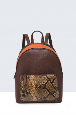 11132-BV Sac à dos synthétique multicolore