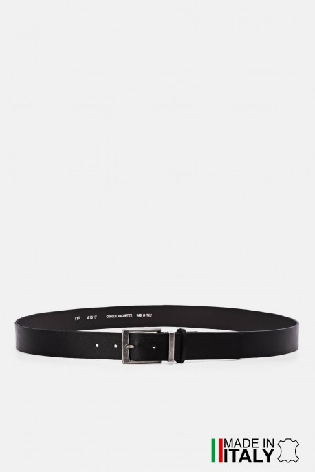 A1517 Ceinture en cuir Noir