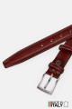 NOS019 CEINTURE EN CUIR Italienne - Brique