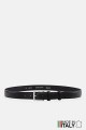 NOS019 italian leather belt - Black