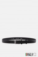 NOS019 italian leather belt - Black
