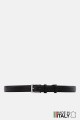 NOS019 italian leather belt - Black