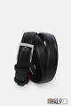 NOS019 italian leather belt - Black