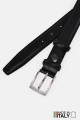 NOS019 CEINTURE EN CUIR Italienne - Noir