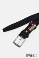 NOS019 CEINTURE EN CUIR Italienne - Noir