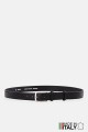 NOS021 CEINTURE EN CUIR Italienne - Noir