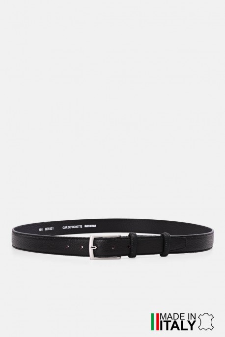 NOS021 Leather belt - Black