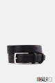 NOS021 CEINTURE EN CUIR Italienne - Noir