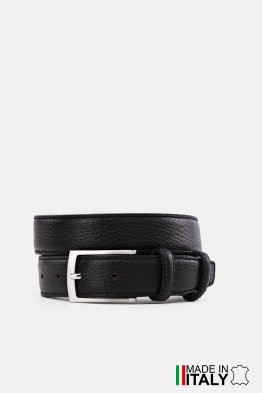 NOS021 Leather belt - Black