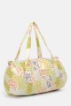 BG-6723 Sac à langer polochon textile motif fleurs liberty