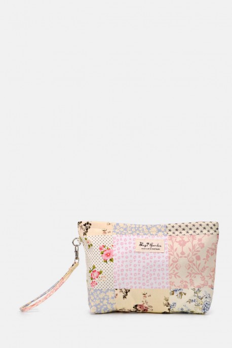 BG-6727 Pochette trousse maquillage fleurs liberty
