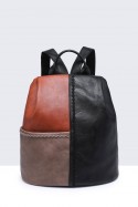 Multicolor synthetic backpack F4235-BV