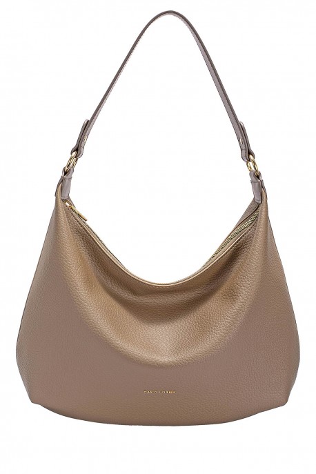 CM6909-4 Sac épaule hobo David Jones : couleur:Taupe