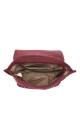 28853-BV Sac cabas léopard synthétique effet nubuck avec rabat