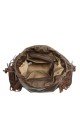 60029-BV Bohemian-style shoulder bag with fringe