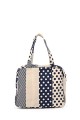 BG-6868 Polka dot textile handbag