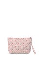 BG-6846 Pochette trousse maquillage textile matelassé fleuri