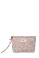 BG-6847 Quilted floral textile make-up bag