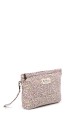 BG-6847 Quilted floral textile make-up bag