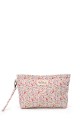 BG-6847 Quilted floral textile make-up bag