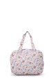 BG-6848 Quilted hand-held textile changing bag with liberty flower pattern