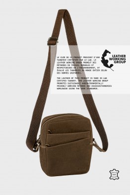 B902AV Sacoche pour Homme en cuir BAUSS®