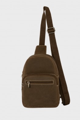B903AV Sacoche holster sac à dos mono-bretelle en cuir BAUSS®