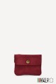 Nubuck-style leather coin purse ZE-8001-NUB