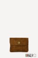 Nubuck-style leather coin purse ZE-8001-NUB